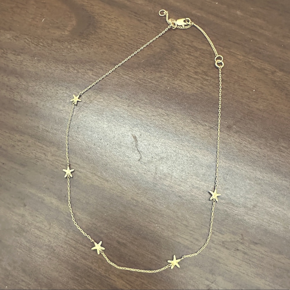 Madewell Starfish Chain Necklace